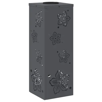 Lămpi LED Solare pentru Alei, Antracit - 2 bucăți