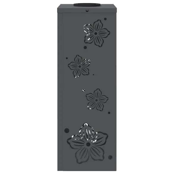 Lămpi LED Solare pentru Alei, Antracit - 2 bucăți