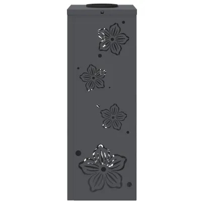 Lămpi LED Solare pentru Alei, Antracit - 2 bucăți