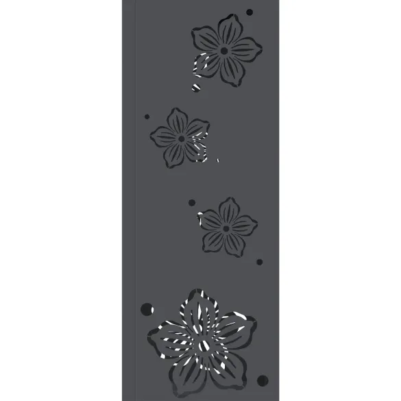 Lămpi LED Solare pentru Alei, Antracit - 2 bucăți