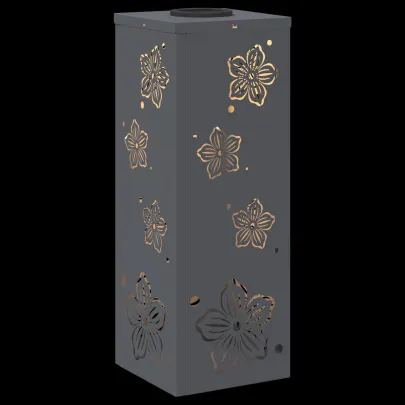 Lămpi LED Solare pentru Alei, Antracit - 2 bucăți