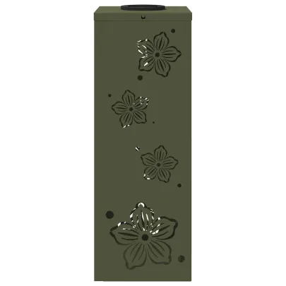 Lumină Solară LED Alei | 2 bucăți | Verde măsliniu | Livrare Gratuită