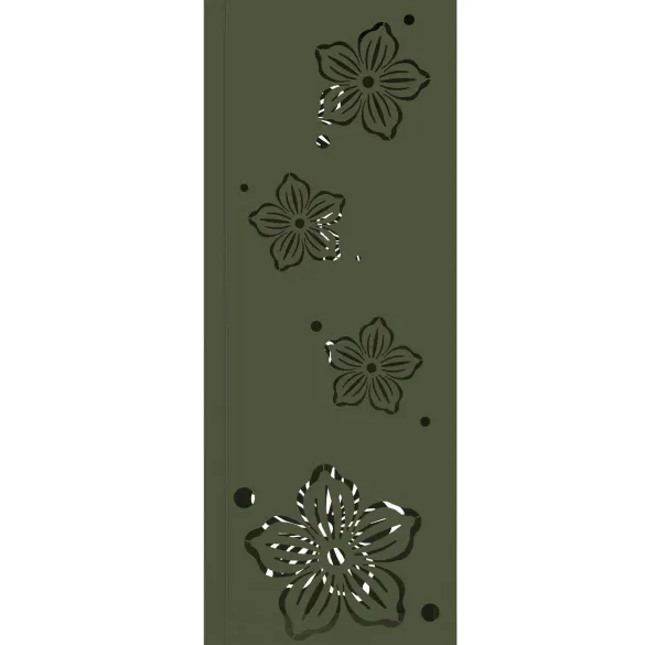 Lumină Solară LED Alei | 2 bucăți | Verde măsliniu | Livrare Gratuită