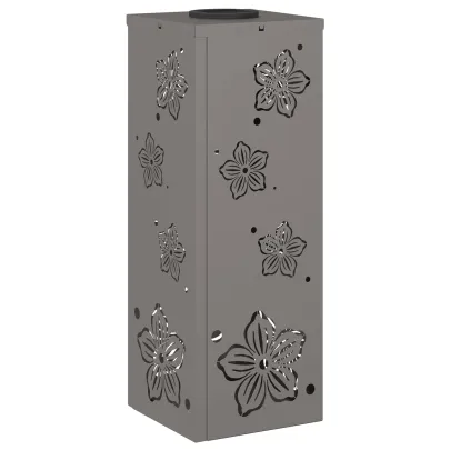 Lumină Solară LED Alei Oțel Corten | Iluminat Exterior