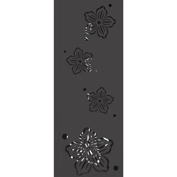 Lămpi LED Solare pentru Alei, Oțel Negru | Livrare Gratuită