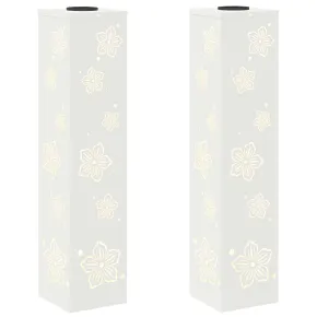 Lămpi LED Solare pentru Alei | Iluminat Exterior Alb 2