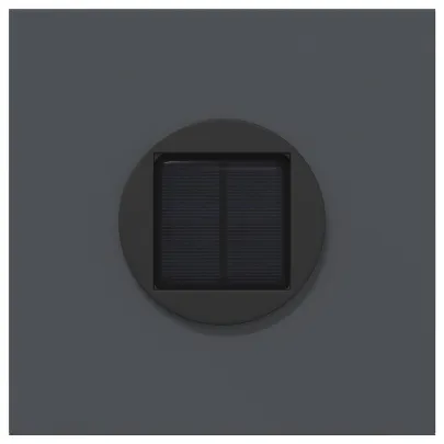 Lumină Solară LED Alei Antracit | Iluminat Exterior Sustenabil