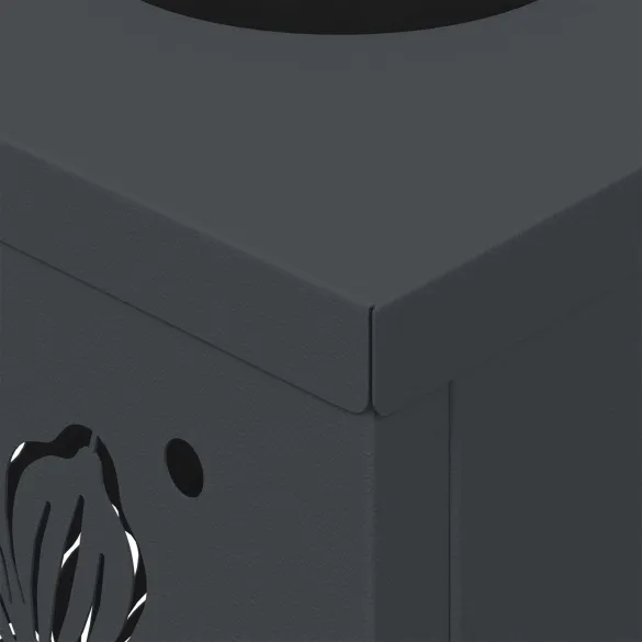 Lumină Solară LED Alei Antracit | Iluminat Exterior Sustenabil