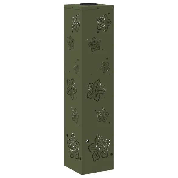 Lumină Solară LED pentru Alei - 2 bucăți, Verde