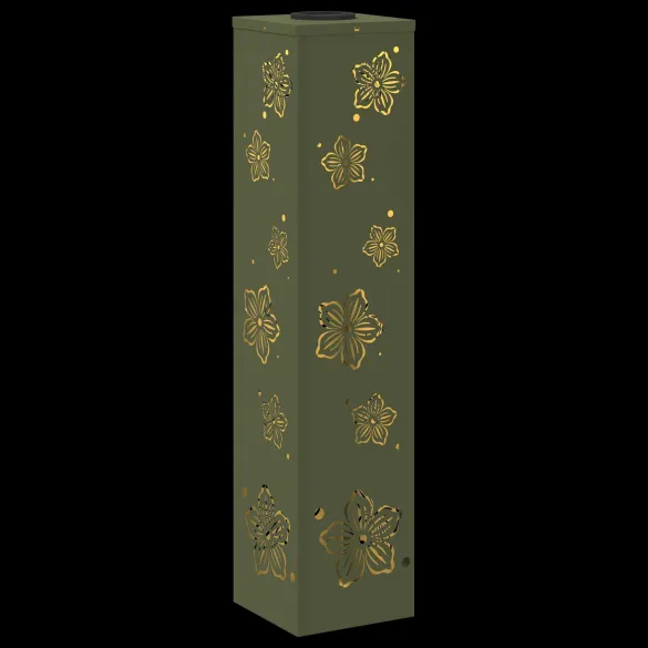 Lumină Solară LED pentru Alei - 2 bucăți, Verde