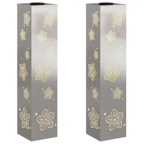 Lămpi LED Solare pentru Alei | Set 2 bucăți | Oțel Inoxidabil 2