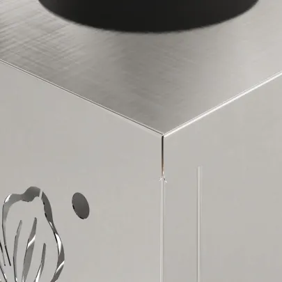 Lămpi LED Solare pentru Alei | Set 2 bucăți | Oțel Inoxidabil