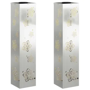 Lumină Solară LED Alei Galvanizat 2 Bucăți | Livrare Gratuită 2