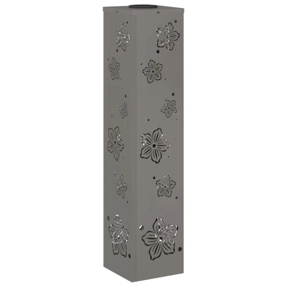 Lumină Solară LED pentru Alei Oțel Corten - 2 bucăți