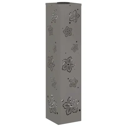 Lumină Solară LED pentru Alei Oțel Corten - 2 bucăți