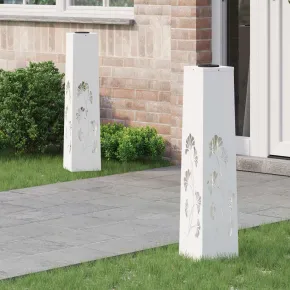 Lumină Solară LED Alei | 2 Bucăți | Oțel Rezistent