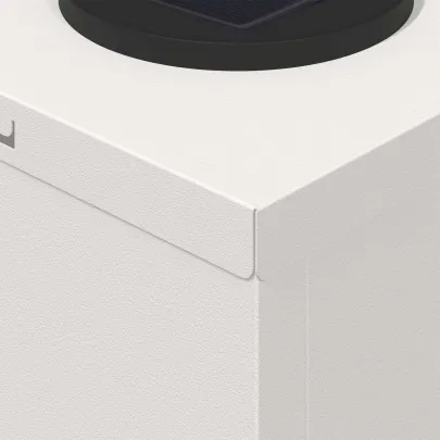 Lumină Solară LED Alei | 2 Bucăți | Oțel Rezistent