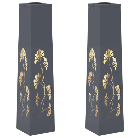 Lumină Solară LED Alei Antracit | Iluminat Exterior