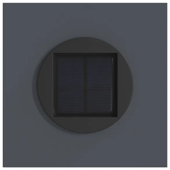 Lumină Solară LED Alei Antracit | Iluminat Exterior