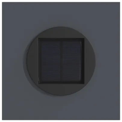 Lumină Solară LED Alei Antracit | Iluminat Exterior