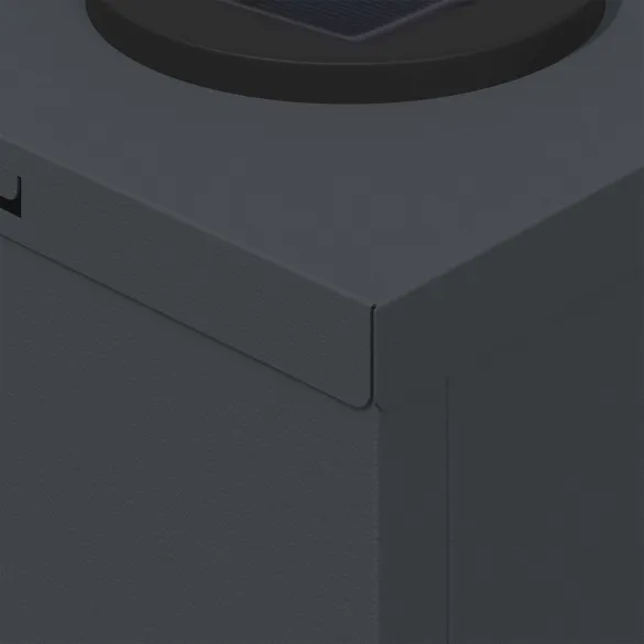 Lumină Solară LED Alei Antracit | Iluminat Exterior