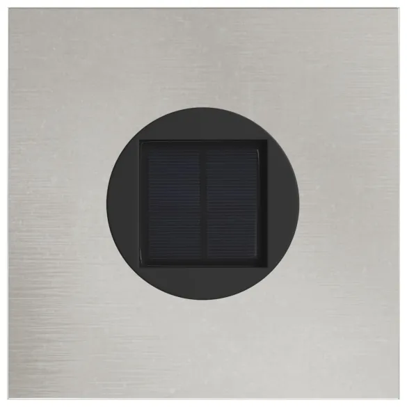 Lămpi LED Solare pentru Alei | 2 bucăți | Oțel Inoxidabil