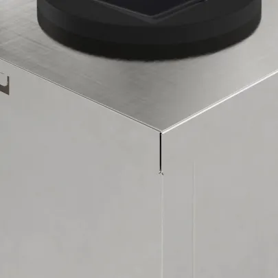 Lămpi LED Solare pentru Alei | 2 bucăți | Oțel Inoxidabil