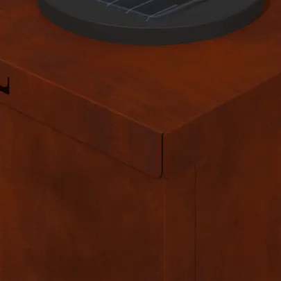 Lumină Solară LED Alei Oțel Corten | Livrare Gratuită