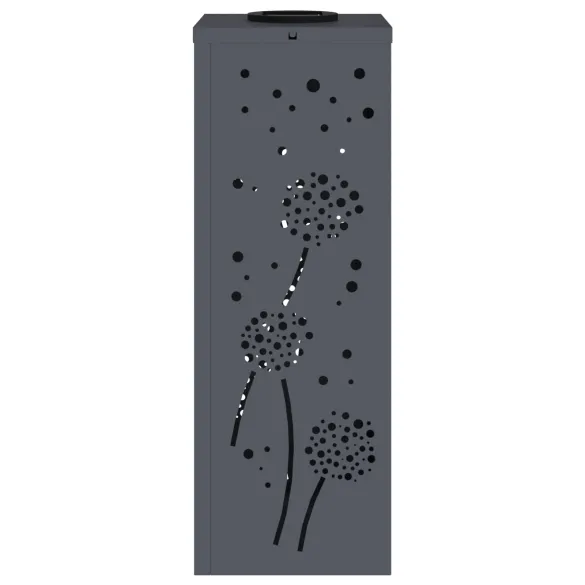 Lumină Solară LED pentru Alei Antracit - 2 bucăți