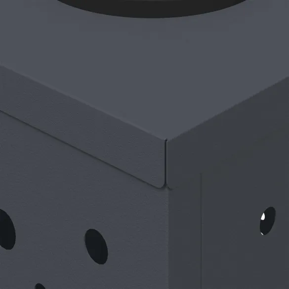 Lumină Solară LED pentru Alei Antracit - 2 bucăți