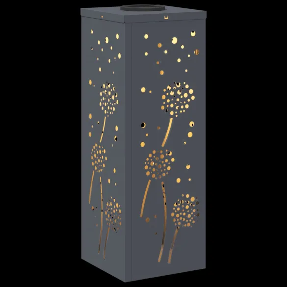 Lumină Solară LED pentru Alei Antracit - 2 bucăți