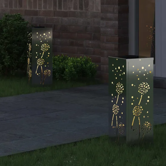 Lumină Solară LED Alei, 2 Bucăți | Livrare Gratuită