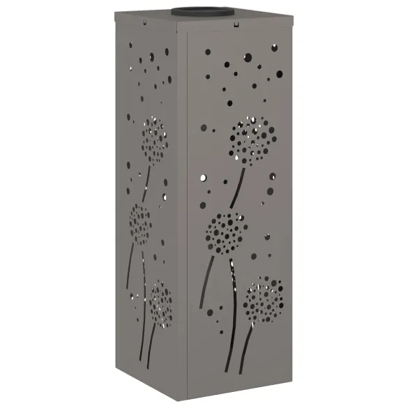 Lumină Solară LED Alei Oțel Corten | Iluminat Exterior