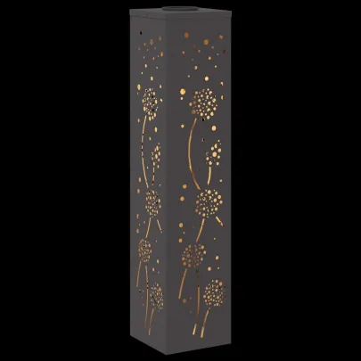 Lămpi LED Solare Alei 2 bucăți | Oțel Negru | Livrare Gratuită