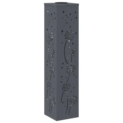 Lumini LED Solare pentru Alei, Antracit, 2 bucăți