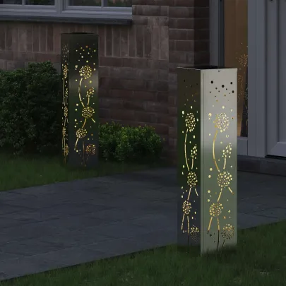 Lumină Solară LED Alei | Set 2 pcs | Livrare Gratuită