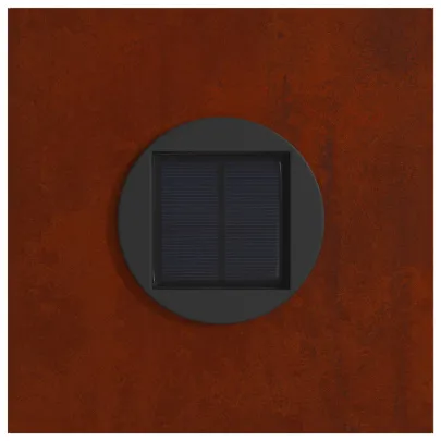 Lămpi LED Solare Oțel Corten | Iluminat Grădină