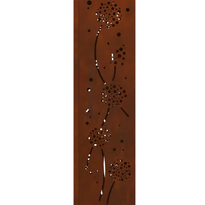 Lămpi LED Solare Oțel Corten | Iluminat Grădină