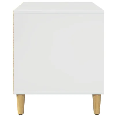 Casa pentru Caini, Alb Lucios, Lemn Compozit