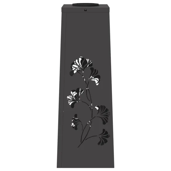 Lămpi LED Solare pentru Alei, Negru | Livrare Gratuită