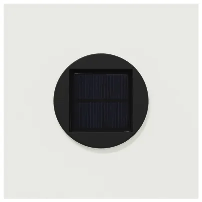 Lumină Solară LED Alei 2 bucăți | Iluminat Exterior Alb