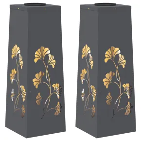 Lămpi LED Solare pentru Alei Antracit - 2 Bucăți 2