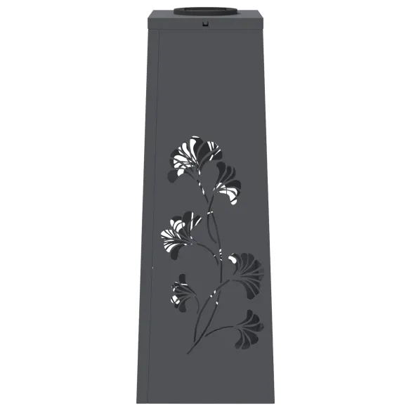 Lămpi LED Solare pentru Alei Antracit - 2 Bucăți