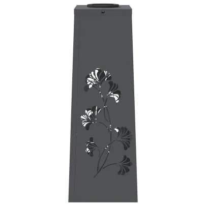 Lămpi LED Solare pentru Alei Antracit - 2 Bucăți