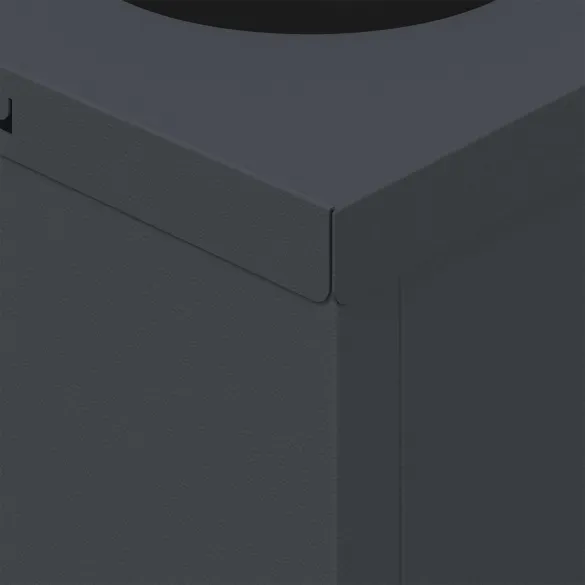 Lămpi LED Solare pentru Alei Antracit - 2 Bucăți