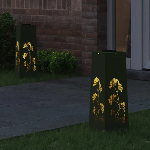 Lămpi LED Solare pentru Alei | Set 2 bucăți | Livrare Gratuită