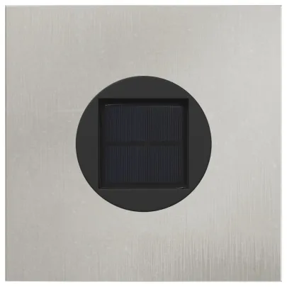 Lumină Solară LED Alei | 2 bucăți Oțel Inoxidabil