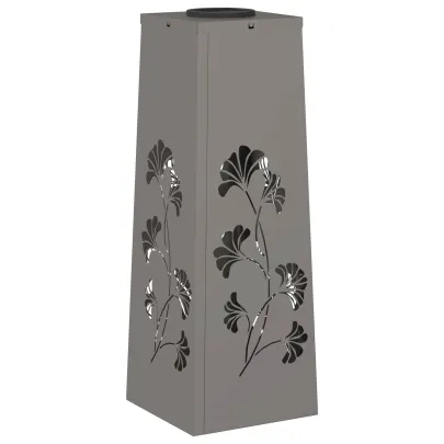 Lumină Solară LED Alei Oțel Corten | 2 Bucăți