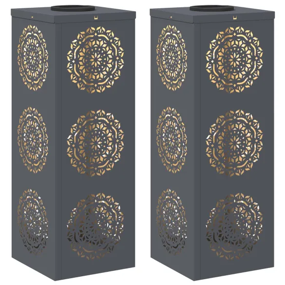 Lămpi LED Solare pentru Alei, Antracit | Livrare Gratuită