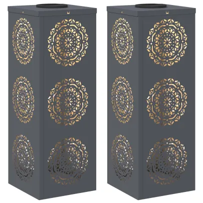 Lămpi LED Solare pentru Alei, Antracit | Livrare Gratuită